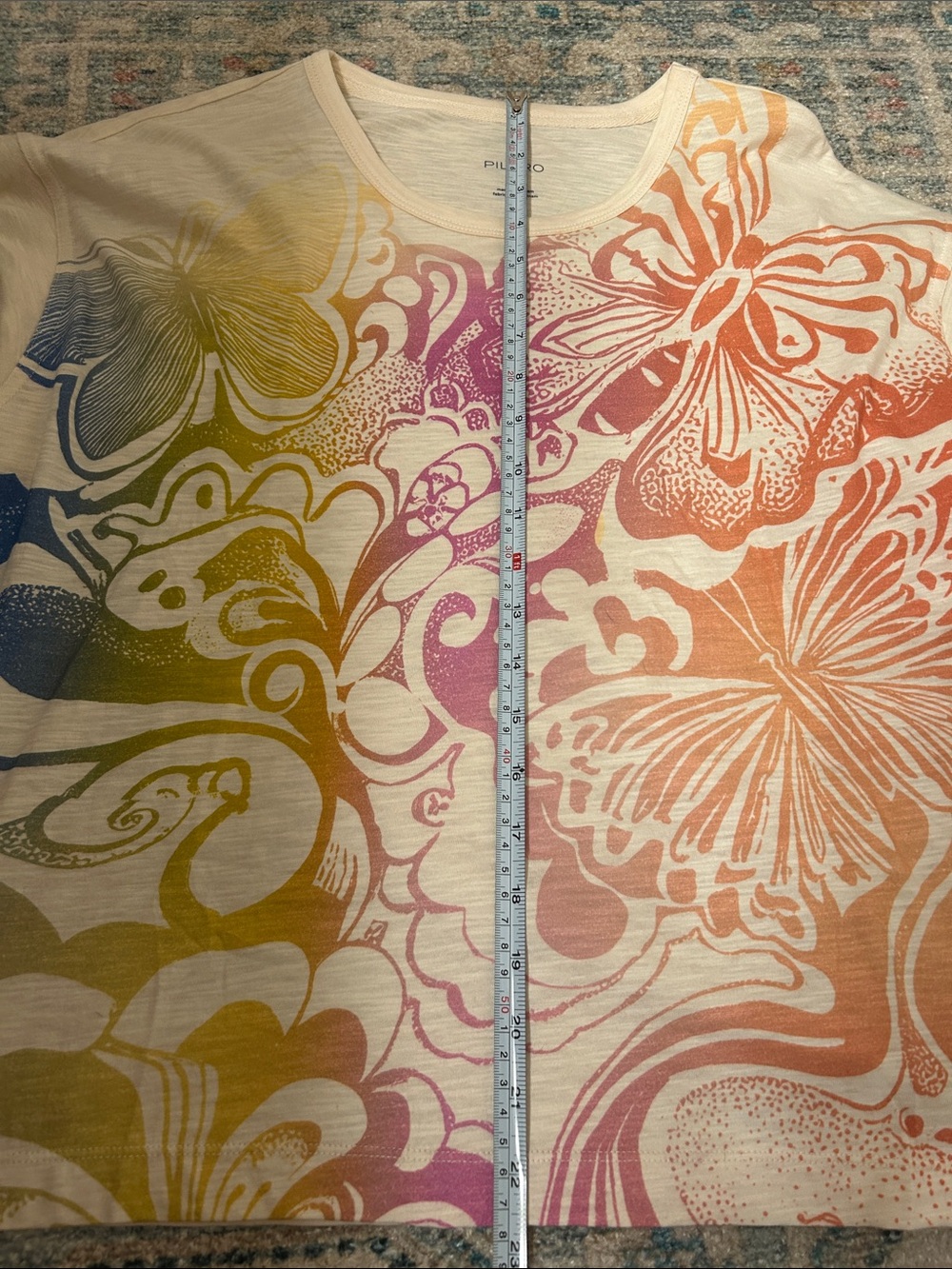NWT Pilcro Anthropologie Graphic Tee Size S - Picture 9 of 10